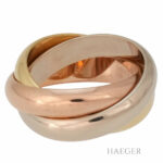 Cartier Trinity Ring großes Modell Gr.52 Gold 18 Karat Vorschau