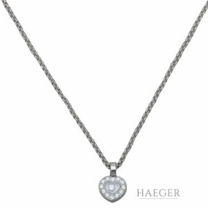 Chopard Happy Diamonds Collier Weißgold 18 Karat mit 0,25ct Diamanten