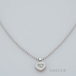 Chopard Happy Diamonds Collier Weißgold 18 Karat mit 0,25ct Diamanten Vorschau