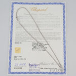 Chopard Happy Diamonds Collier Weißgold 18 Karat mit 0,25ct Diamanten Vorschau