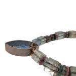 Collier Turmalin Weissgold 18 Karat Farbstein Vorschau