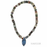 Collier Turmalin Weissgold 18 Karat Farbstein Vorschau