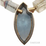 Collier Turmalin Weissgold 18 Karat Farbstein Vorschau
