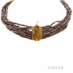Fries Arauner Collier 41cm Gelbgold 18 Karat mit Seed Perlen Vorschau