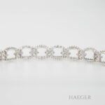 Armband 18cm Weißgold 18 Karat mit 10ct Diamanten Vorschau