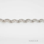Armband 18cm Weißgold 18 Karat mit 10ct Diamanten Vorschau