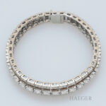 Diamant Armband 19cm Weißgold 18 Karat mit 4,7ct Diamanten Vorschau