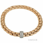 Fope Rosegold Armband 18 Karat mit Diamant Vorschau