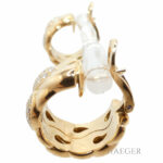 Chopard Creolen Gelbgold 18 Karat Diamanten Vorschau