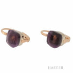 Pomellato Nudo Amethyst Ohrringe Roségold 18 Karat Vorschau