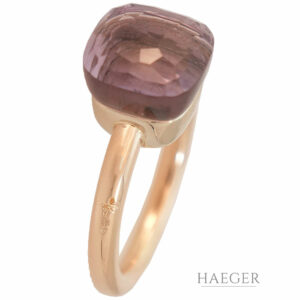 Pomellato Nudo Amethyst Ring Gr.53 Roségold 18 Karat