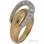 Pomelatto Ring Gelb Weißgold 18K Diamanten Vorschau