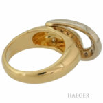 Pomelatto Ring Gelb Weißgold 18K Diamanten Vorschau