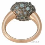 Pomellato Tabou mit blauen Topas Ring Gr.53 Roségold 18 Karat Vorschau