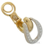 Pomellato Ohrclips Gelb; Weißgold 18 Karat mit Diamanten Vorschau