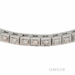 Rivierearmband 19cm Weißgold 18 Karat mit 1ct Diamanten Vorschau