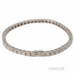 Rivierearmband 19cm Weißgold 18 Karat mit 1ct Diamanten Vorschau