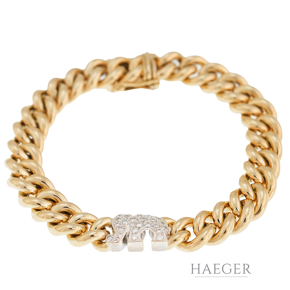 Rueschenbeck Armband Gelbgold 18 Karat Diamant