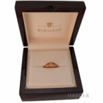 Wellendorff Orange Ring Gr.58 Gelbgold 18 Karat mit Emaille Original Box - Bild 4 Vorschau