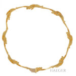 Lapponia Orchid Psychedelic Collier | 40 cm | 585/- Gelbgold - Bild 4 Vorschau