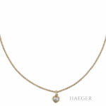 Chopard Happy diamonds Collier Diamant Gelbgold 18K Vorschau