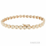 Armband Gelbgold 18 Karat mit Diamanten Vorschau