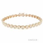 Armband Gelbgold 18 Karat mit Diamanten Vorschau