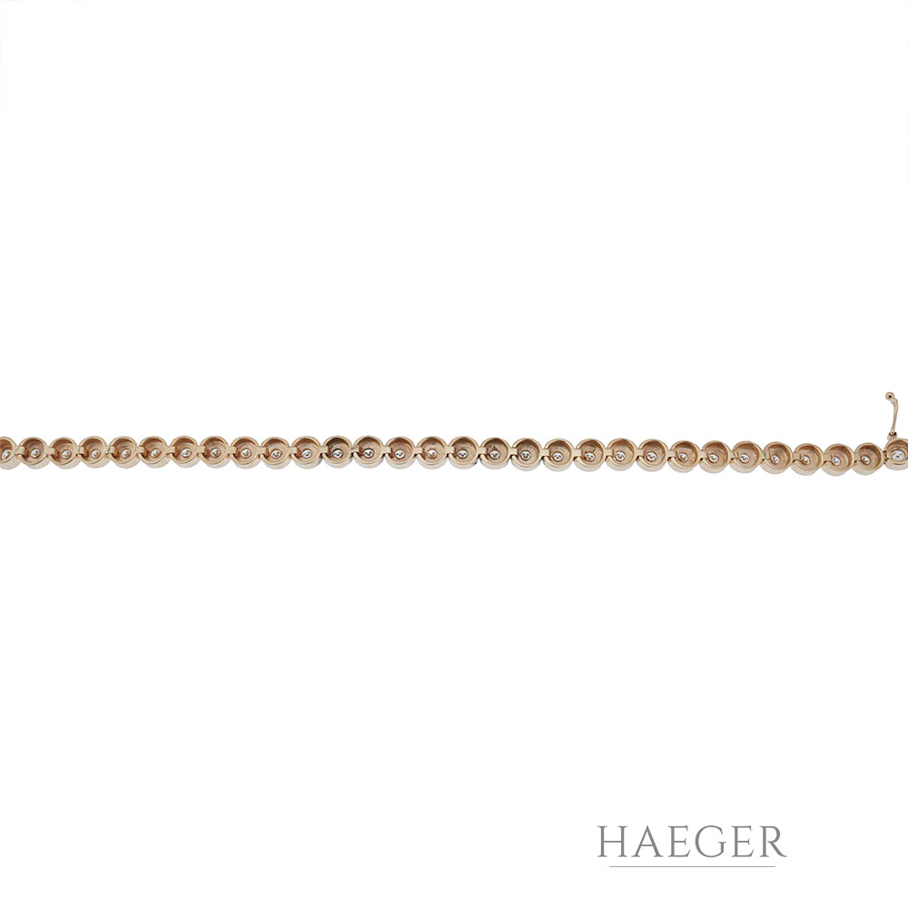 Armband Gelbgold 18 Karat mit Diamanten