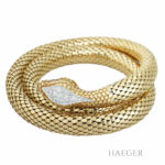 Schlangen Armreif 18k mit Diamanten Vorschau