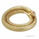 Schlangen Armreif 18k mit Diamanten Vorschau