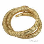 Schlangen Armreif 18k mit Diamanten Vorschau