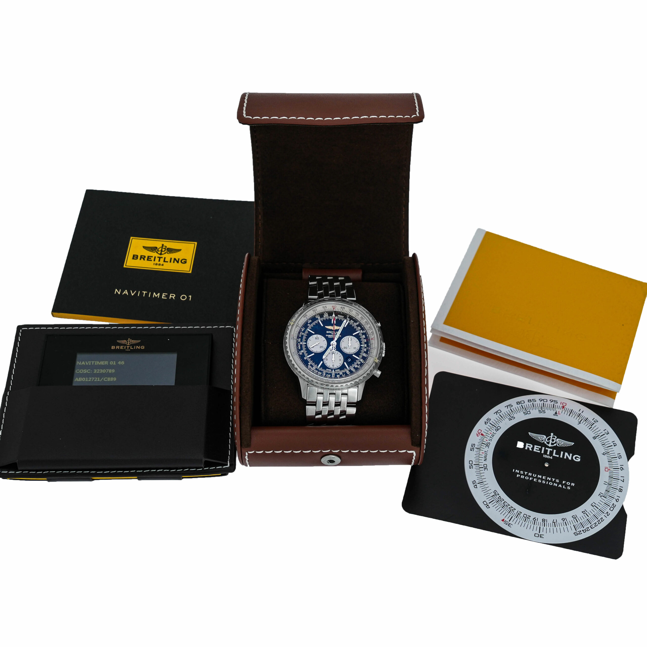 Breitling Navitimer 01 Ref. AB012721/C889 Full Set 2018