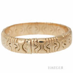 Bulgari Parentesi Armreif Gr. 17 Gelbgold 750/ 18 Karat - Bild 3 Vorschau