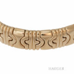 Bulgari Parentesi Armreif Gr. 17 Gelbgold 750/ 18 Karat - Bild 2 Vorschau