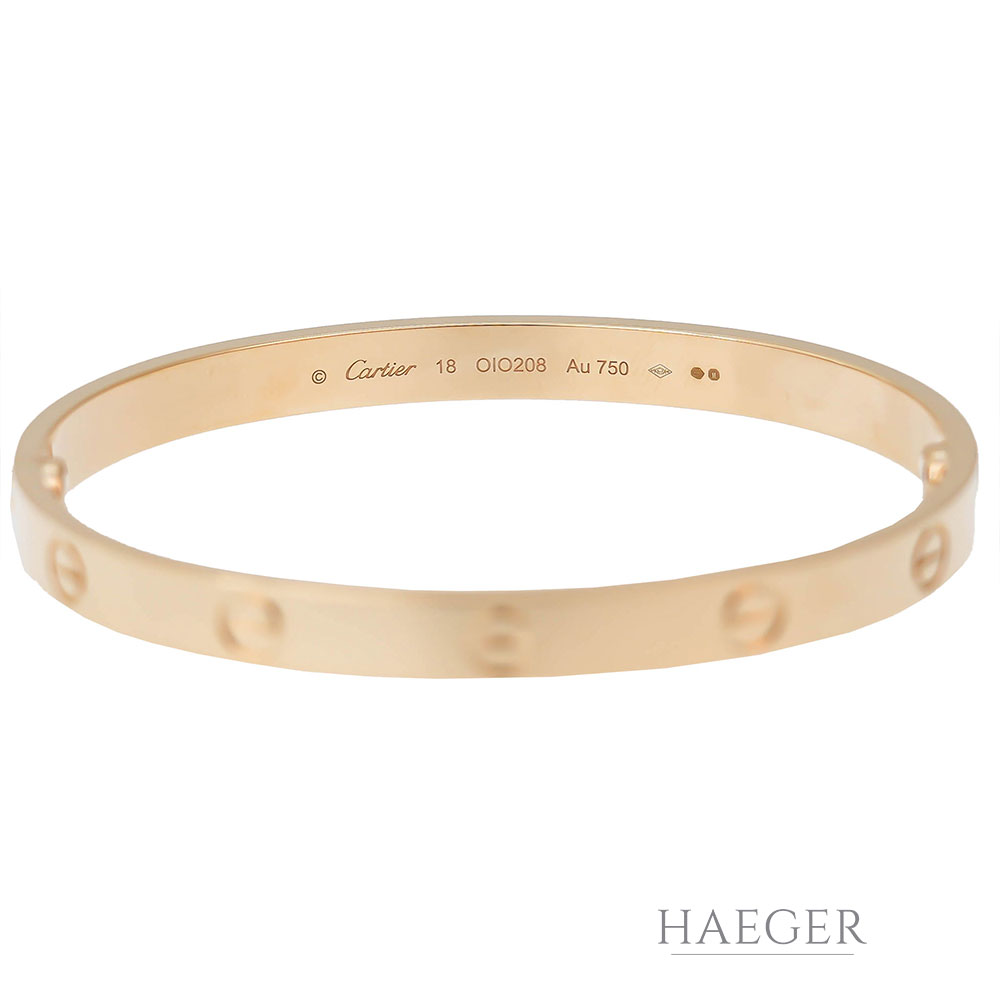 Cartier Love Armreif Gelbgold 18 Karat