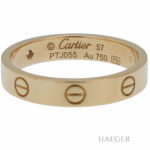 Cartier Love Ring Gelbgold 18 Karat mit Diamant Vorschau