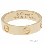 Cartier Love Ring Gelbgold 18 Karat Vorschau