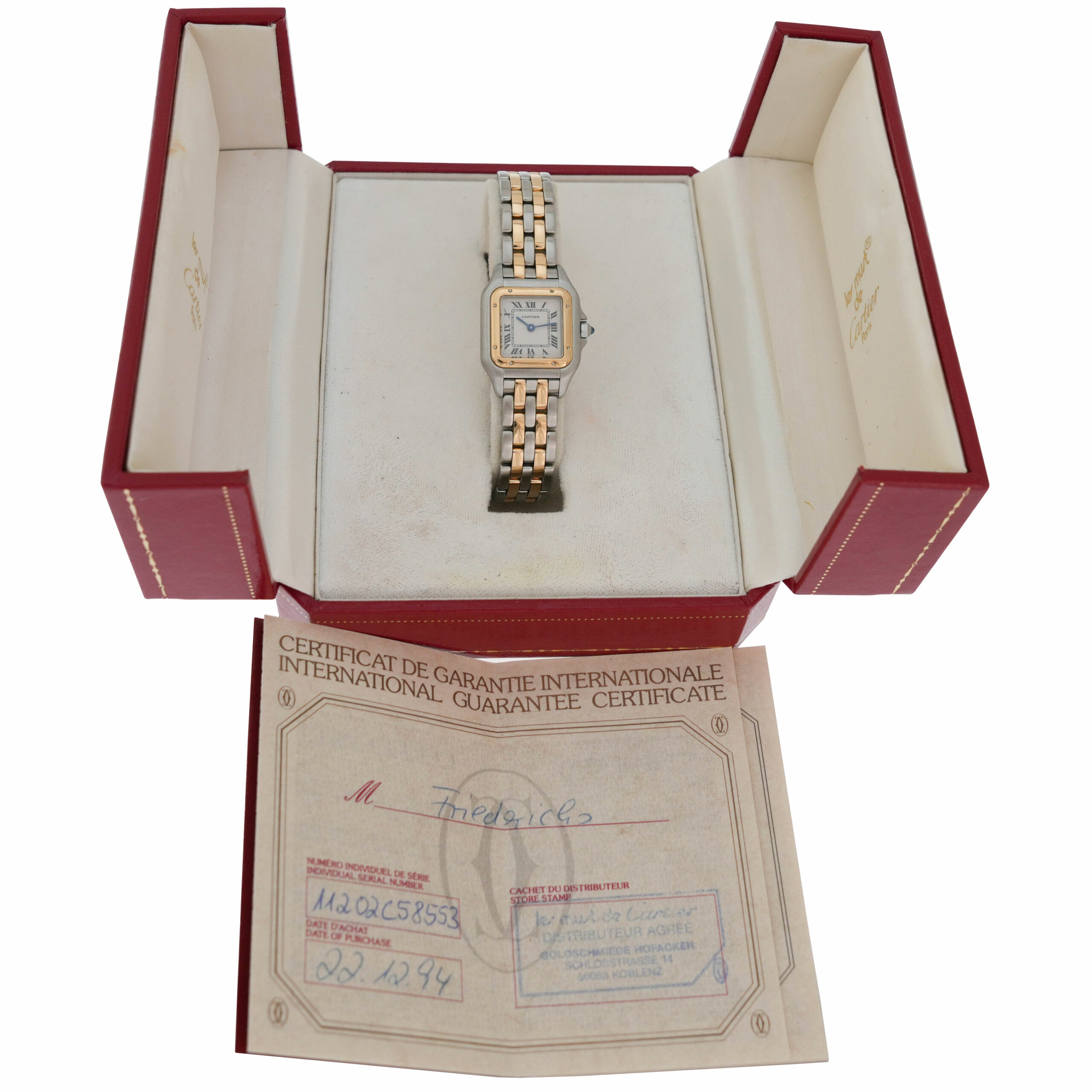 Cartier Panthère Ref.1120 Full Set 1994