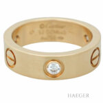 Cartier Love Ring Diamanten Gelbgold Vorschau