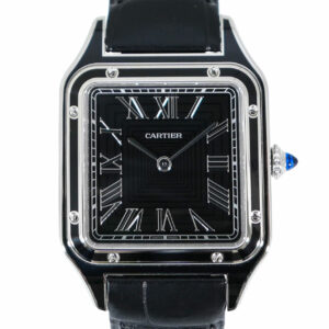 Cartier Santos Dumont Black Lacquer Ref. WSSA0046 Full Set 2025