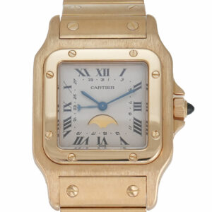 Cartier Santos Ref.819901 Gold 18 K Full Set
