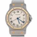 Cartier Santos Ronde Ref.187902 mit Original Papieren Vorschau
