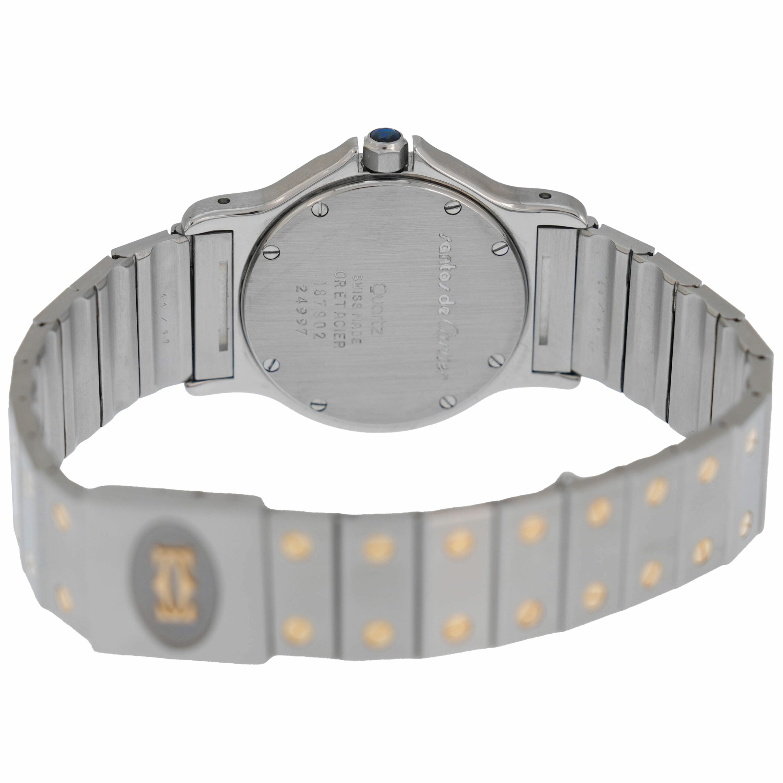 Cartier Santos Ronde Ref.187902 mit Original Papieren
