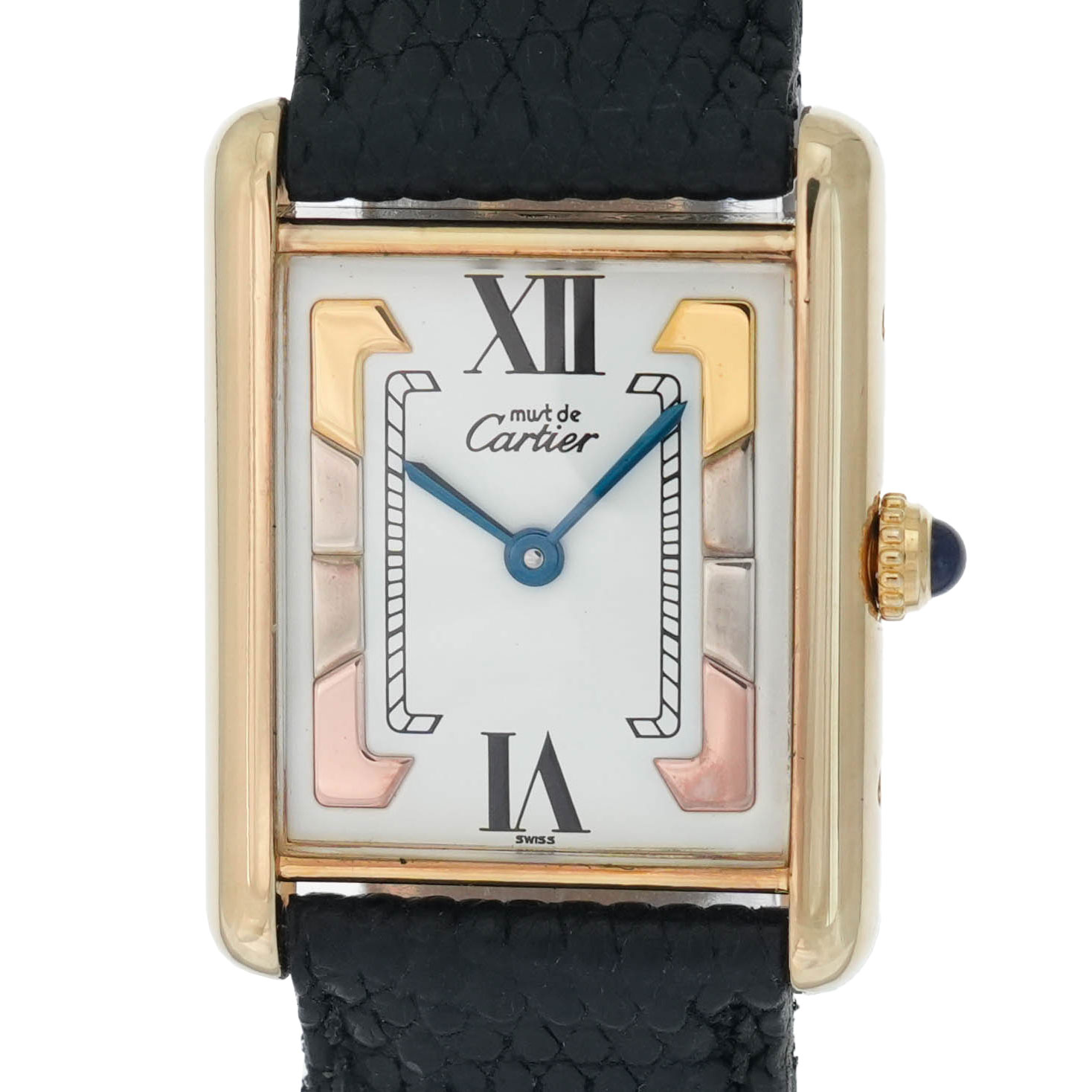 Cartier Tank Vermeil Ref.590005 mit Original Papieren 1995