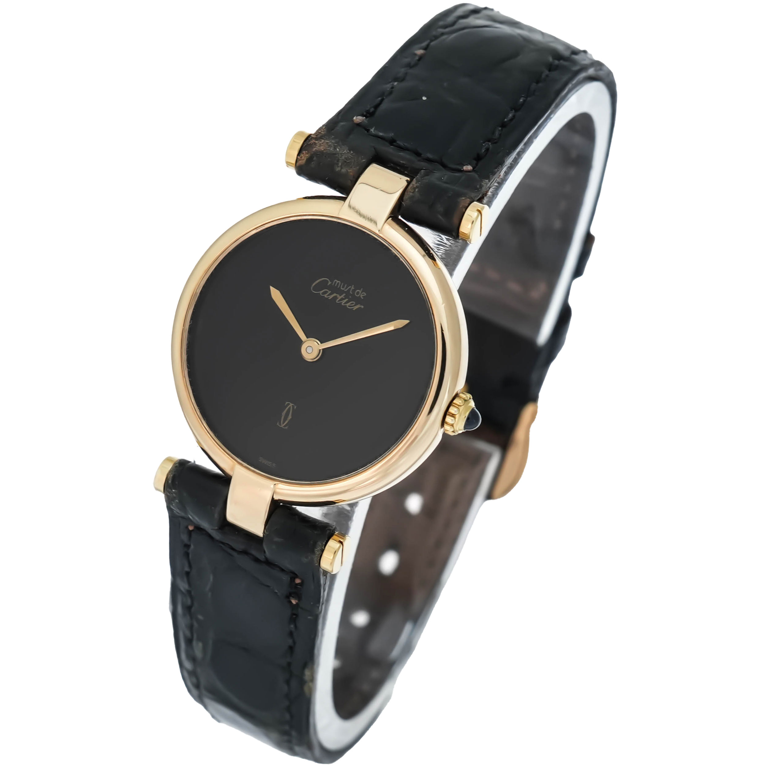 Cartier Vermeil Ref.160808 mit Original Papieren 1991
