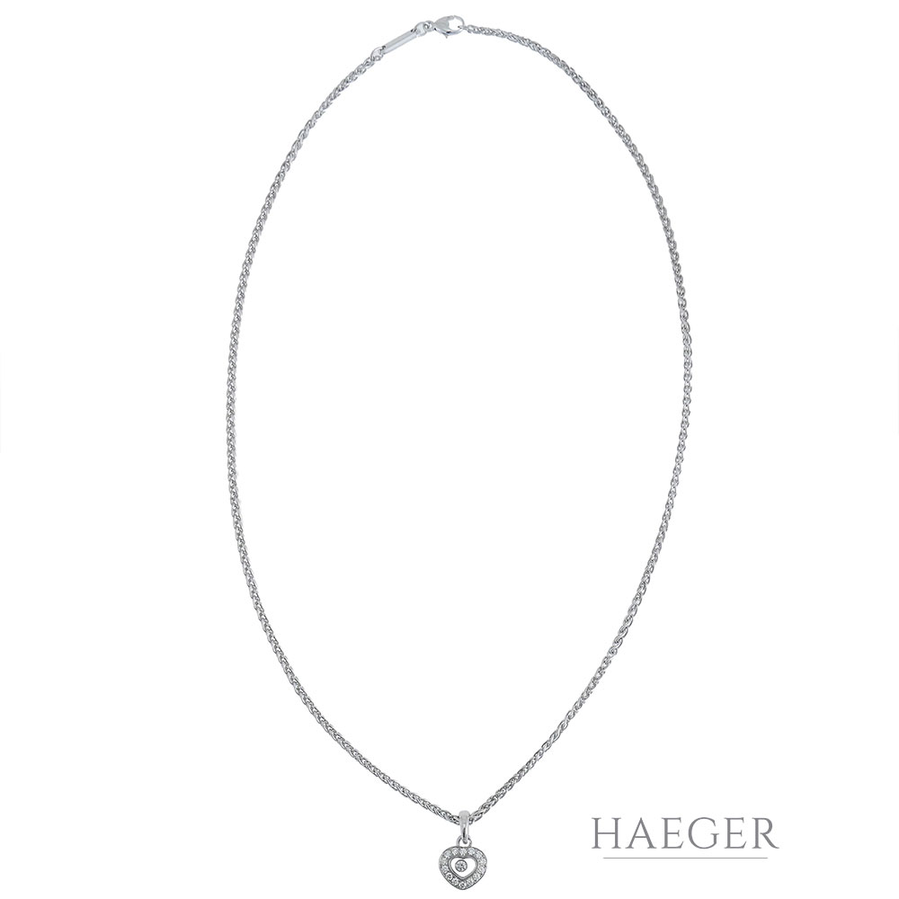 Chopard Happy diamonds Collier Weissgold 18 Karat