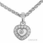 Chopard Happy diamonds Collier Weissgold 18 Karat Vorschau
