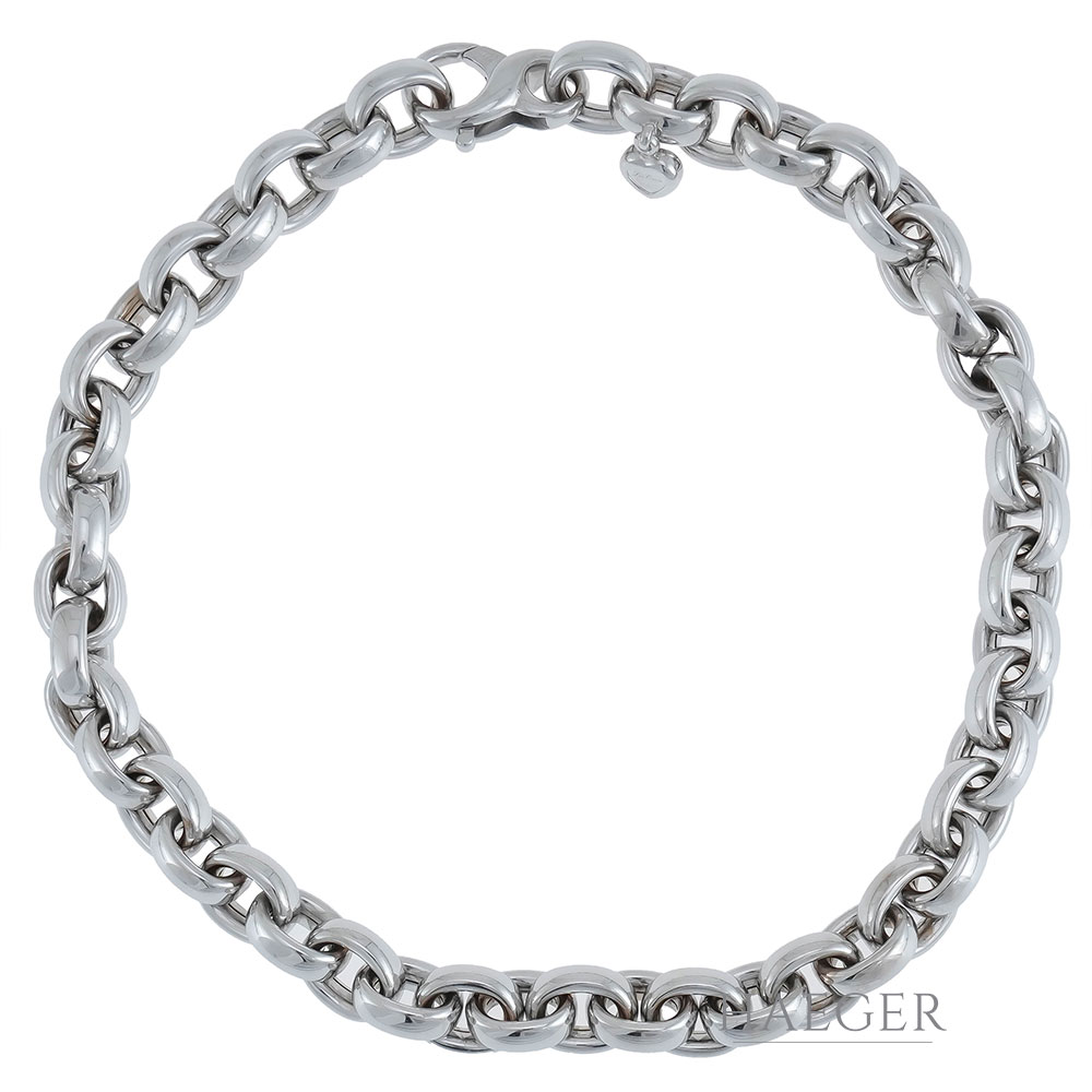 Chopard Happy Diamonds Chopard Schmuck Gebraucht Kaufen Chopard Collier  Happy Diamonds 44 Cm Weißgold 750/ 18