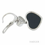 Chopard Hearts Ohrhänger Onyx mit Diamant 18 Karat Weissgold Vorschau