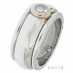 Chopard Ring Weissgold Edelstahl mit Diamant Vorschau